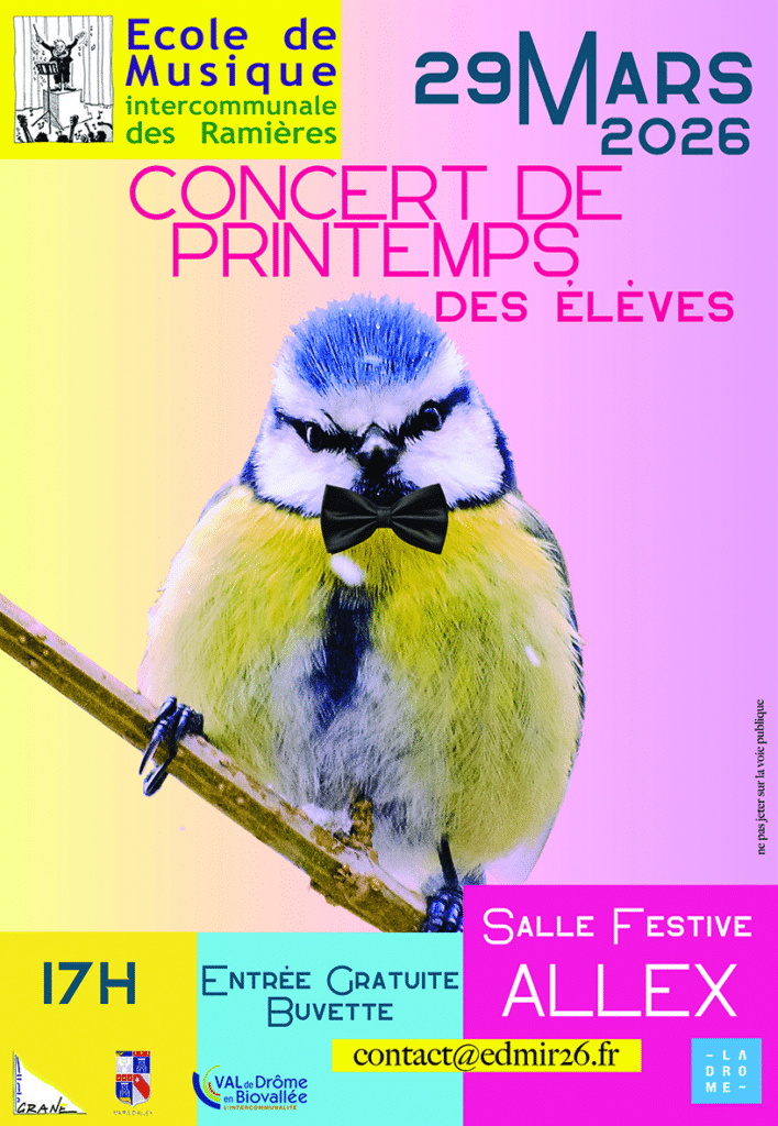 CONCERT DE PRINTEMPS ECOLE DE MUSIQUE